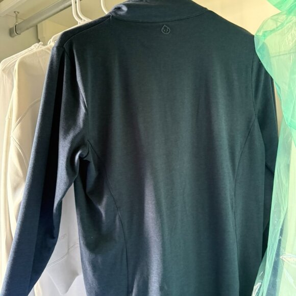 Tasc Performance Recess Quarter Zip NWOT MEDIUM Classic Navy - Picture 8 of 13